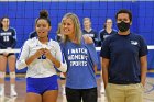 Volleyball Senior Day  Wheaton Women's Volleyball Senior Day. - Photo by Keith Nordstrom : Wheaton, Volleyball Senior Day